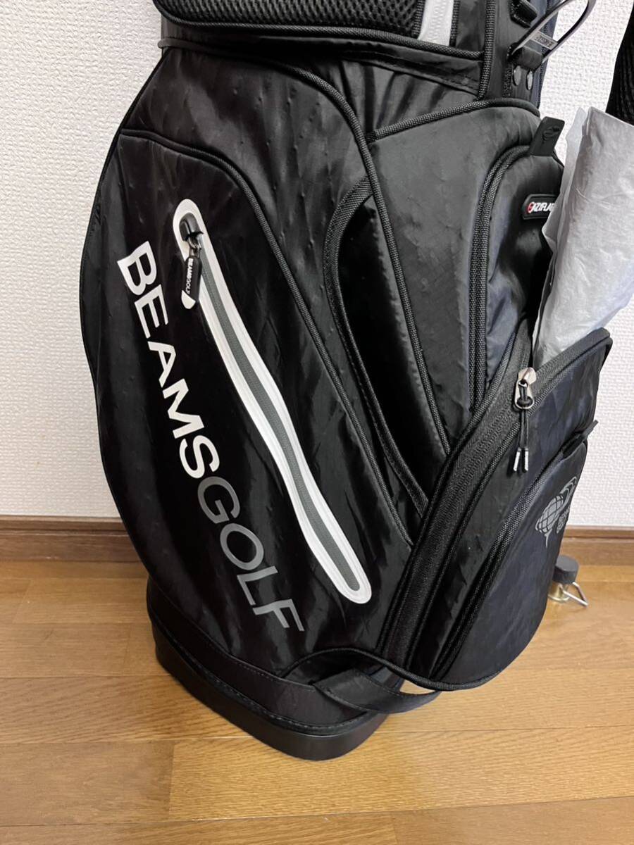 【新品 未使用 ビームスゴルフ BEAMSGOLF 】軽量 スタンド キャディバッグ 定番 エックスコード