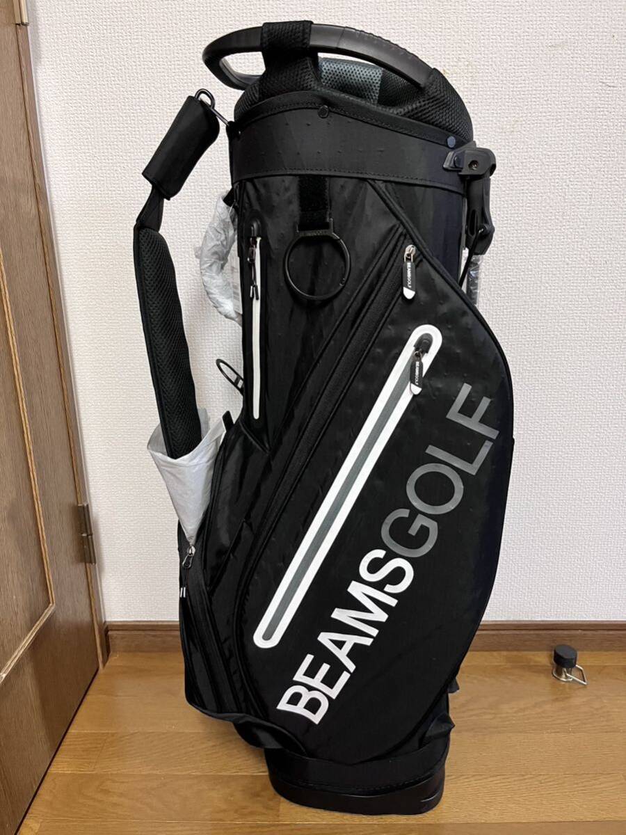 【新品 未使用 ビームスゴルフ BEAMSGOLF 】軽量 スタンド キャディバッグ 定番 エックスコード