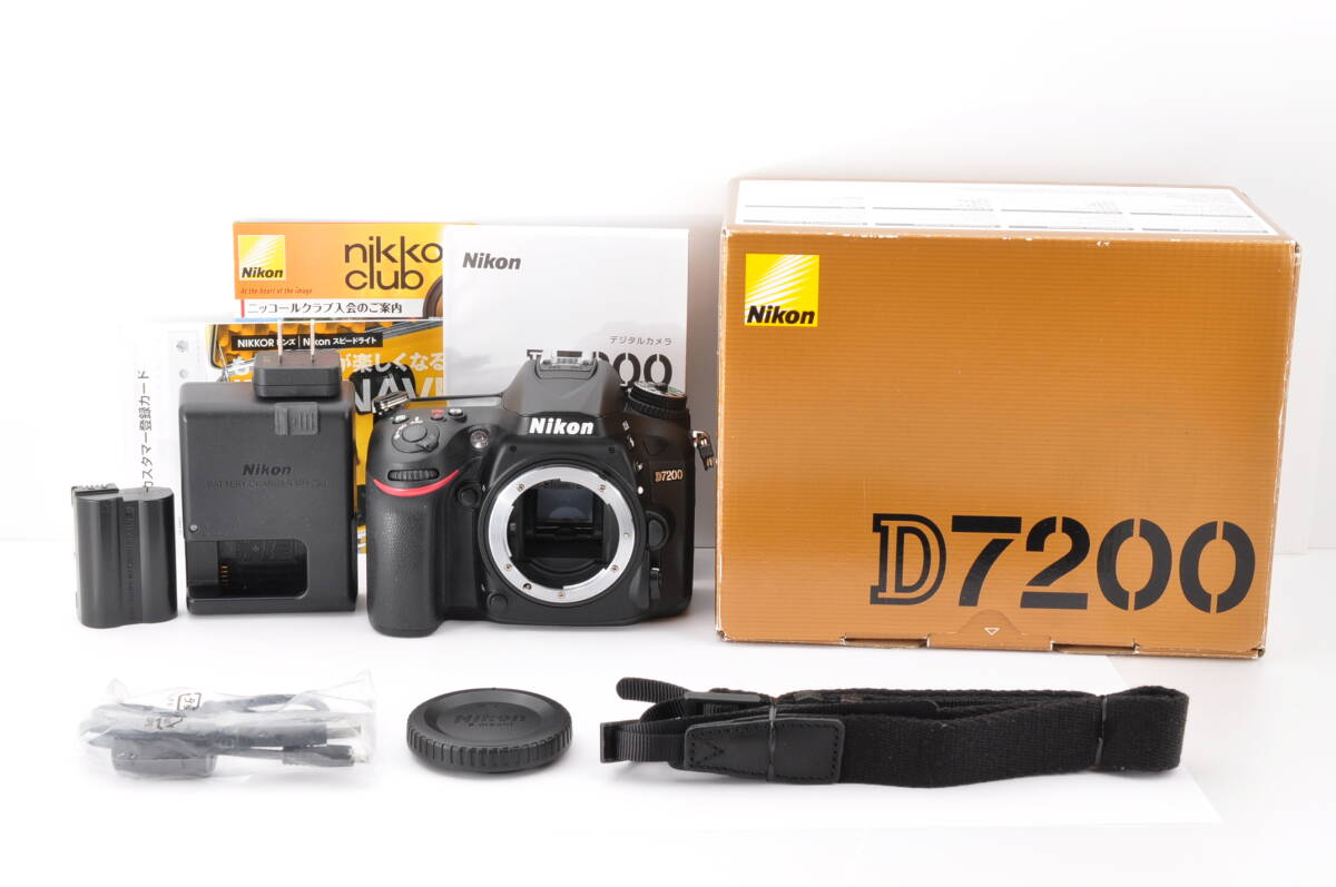 Nikon D7200 シャッター数 28803(19%) 元箱付 #FD03_画像2