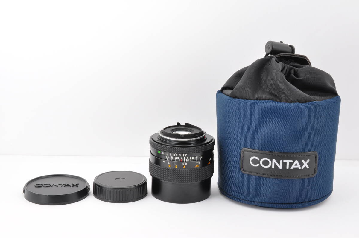 Contax Carl Zeiss Distagon 25mm f2.8 T* MMJ 超絶美品 ソフトケース付き FD02
