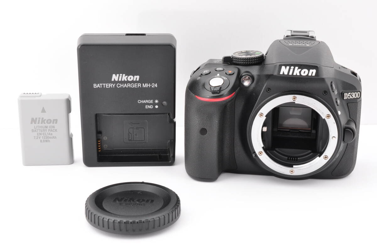 Nikon D5300 24.2MP DSLR デジタルカメラ シャッター数 6020(2%) #FD01
