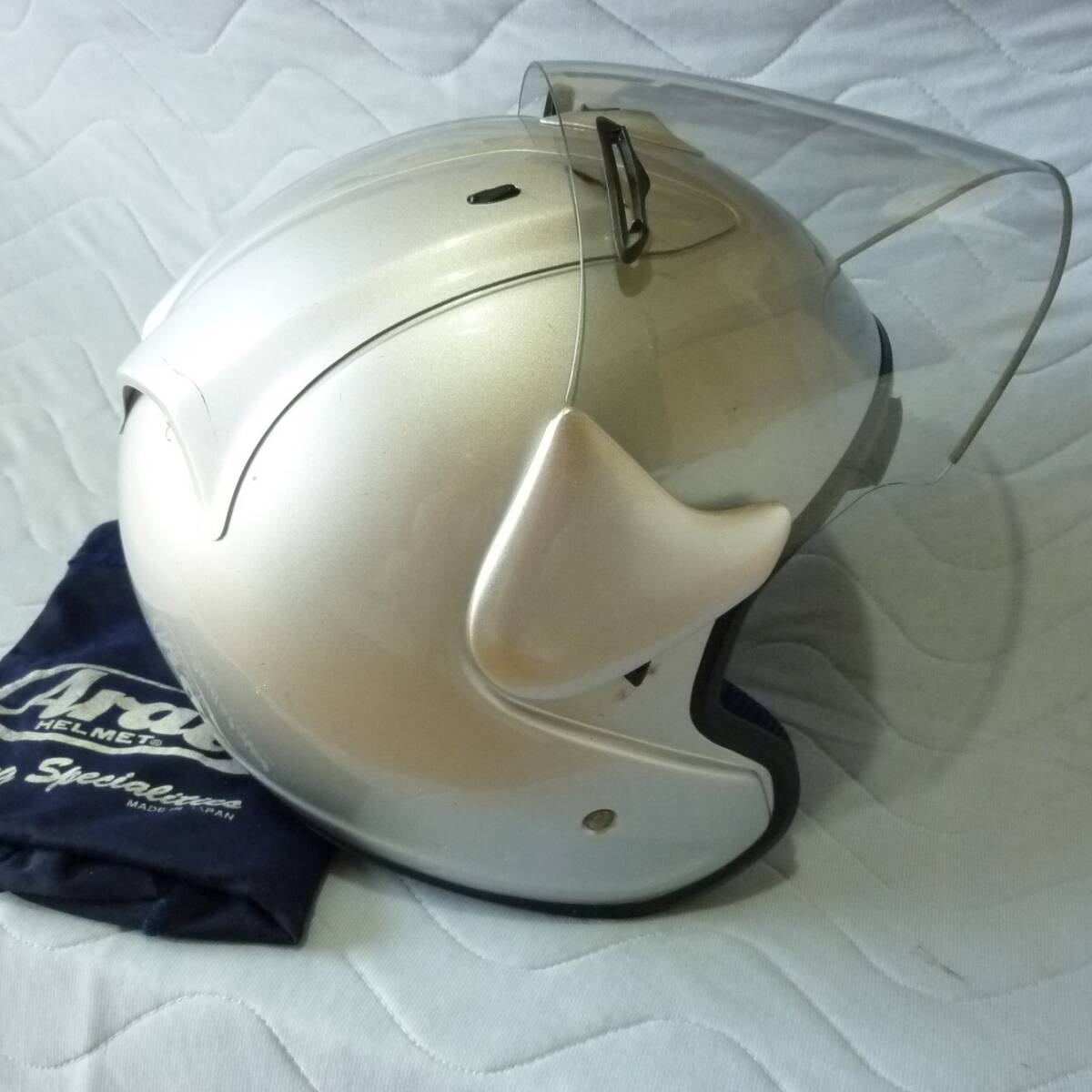 ★ Arai SZ-RamⅡ (SZ-Ram2) ジェツトヘルメット ★　アライ 　ARAI 【中古品】_画像2