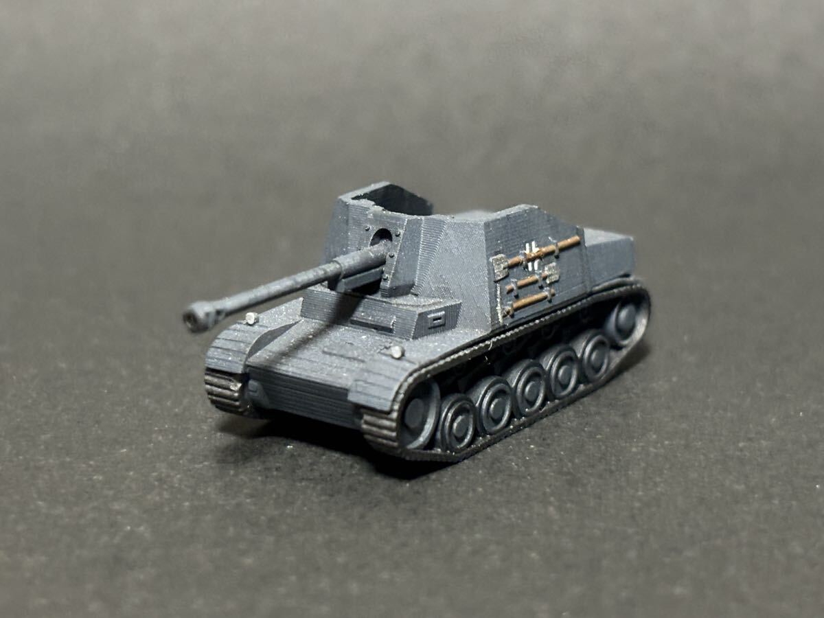 SMV 1/144 マーダーⅡ 7.5cmPak40搭載対戦車自走砲【同梱可】WW2 ドイツ マイクロアーマー ワールドタンク 自作Verマルダー2_画像1