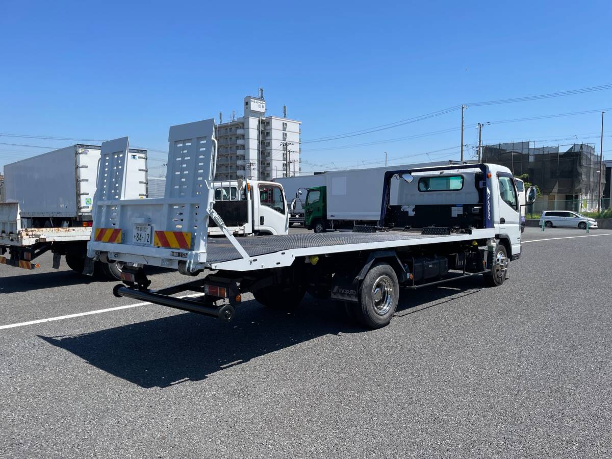 ★積載車★H28年★カスタム★極東フルフラトップ★ローダー★キャンター積載量3150KG★ワイドロング★インタークーラターボ★ラジコン付★_画像3