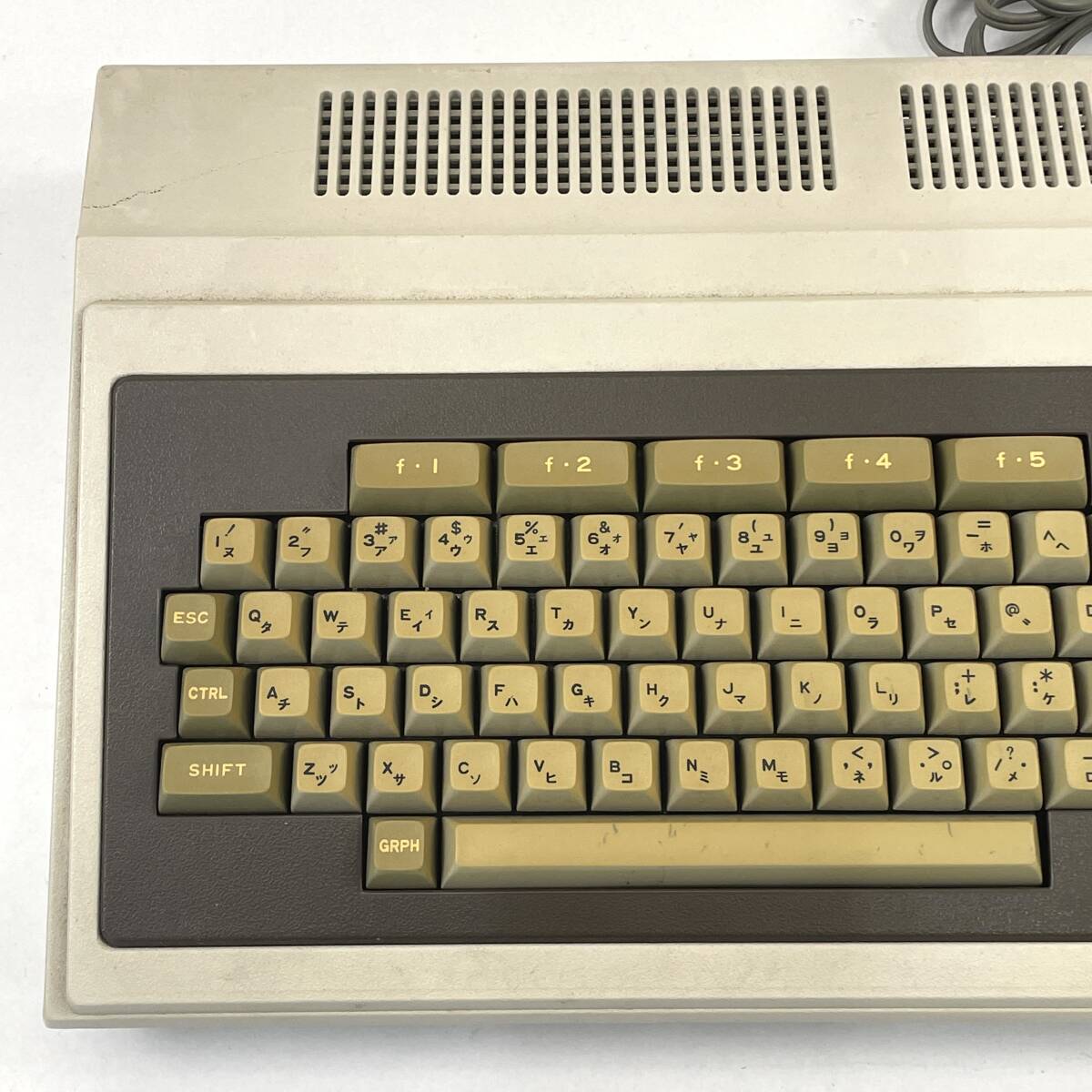 1円 NEC パーソナルコンピュータ PC-8001 日本電気 通電確認のみ【現状販売品】24E 北E3_画像3