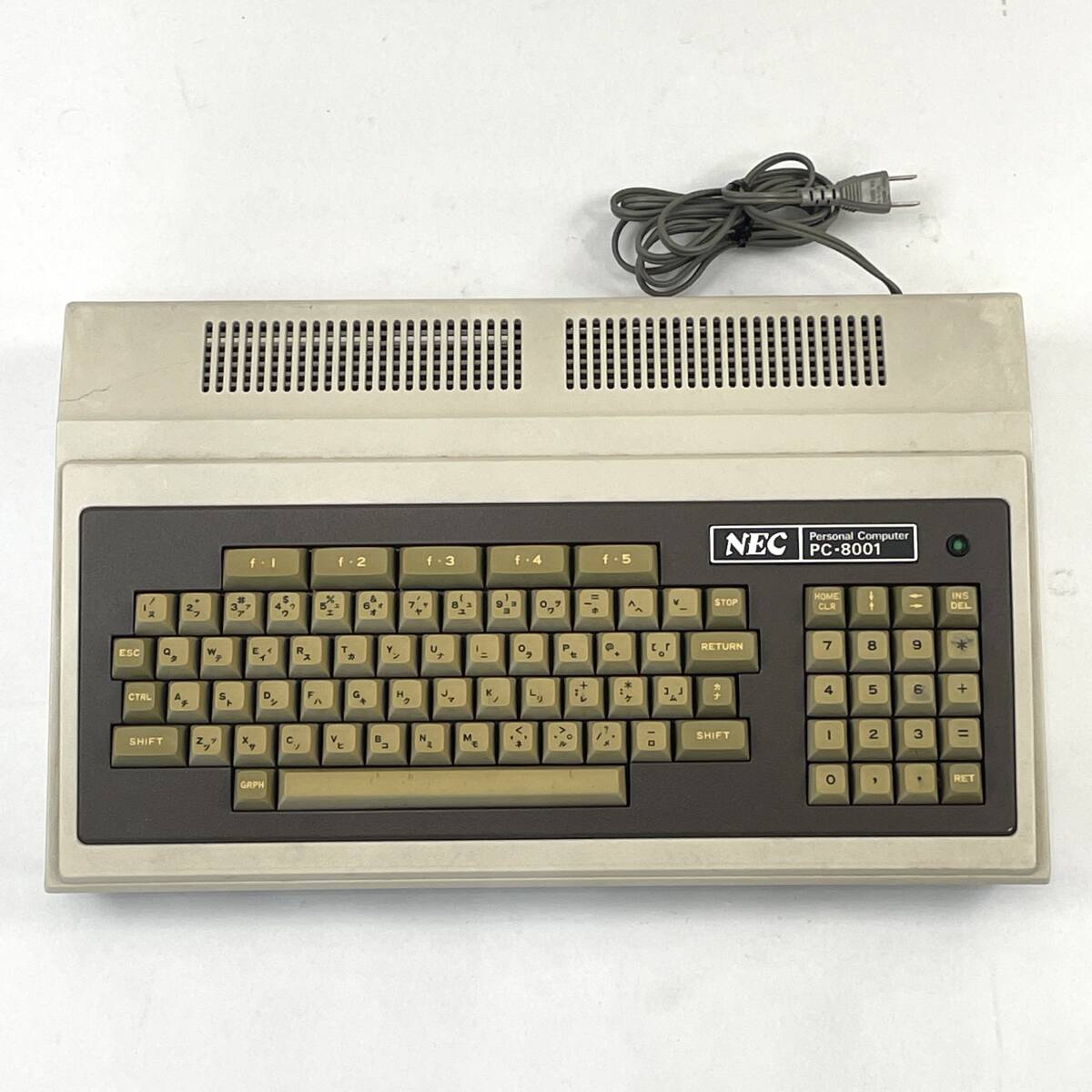 1円 NEC パーソナルコンピュータ PC-8001 日本電気 通電確認のみ【現状販売品】24E 北E3_画像2