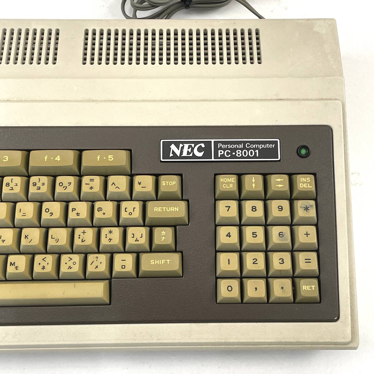 1円 NEC パーソナルコンピュータ PC-8001 日本電気 通電確認のみ【現状販売品】24E 北E3_画像4