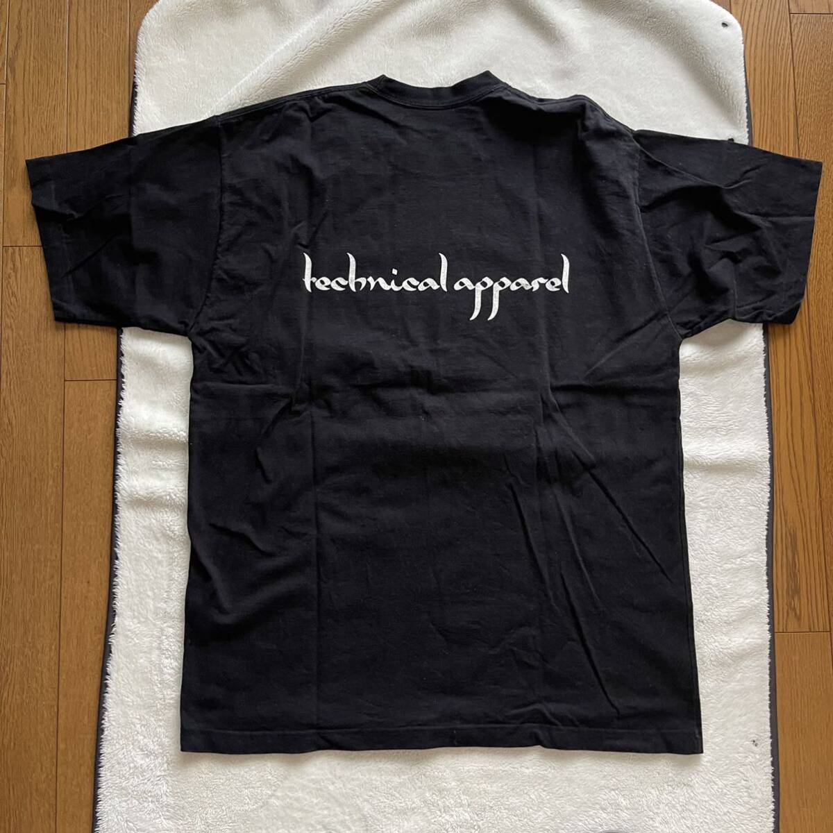 【XL】neighborhood LOGO TEE black NBHD ネイバーフッド ロゴTシャツ 半袖Tシャツ 黒 ブラックタグ有_画像4