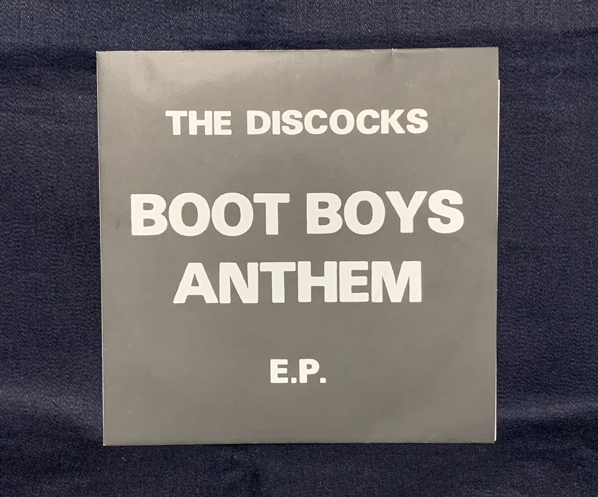 レア THE DISCOCKS BOOT BOYS ANTHEM 7ep oi ハードコア OVERTHROW RECORDS 1997 レコード 委託品_画像1