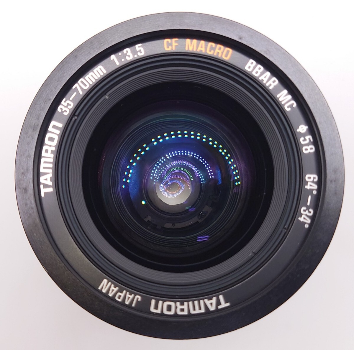 【R1-479】 TAMRON カメラ レンズ 35-70mm 1:3.5 CF MACRO BBAR MC 56 タムロン PENTAX コンバーター 保管ケース付き [K523]_画像2