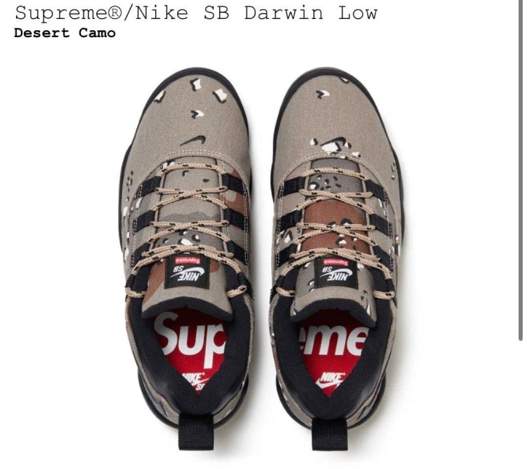 Supreme/Nike SB Darwin Low Camo 25.5cm