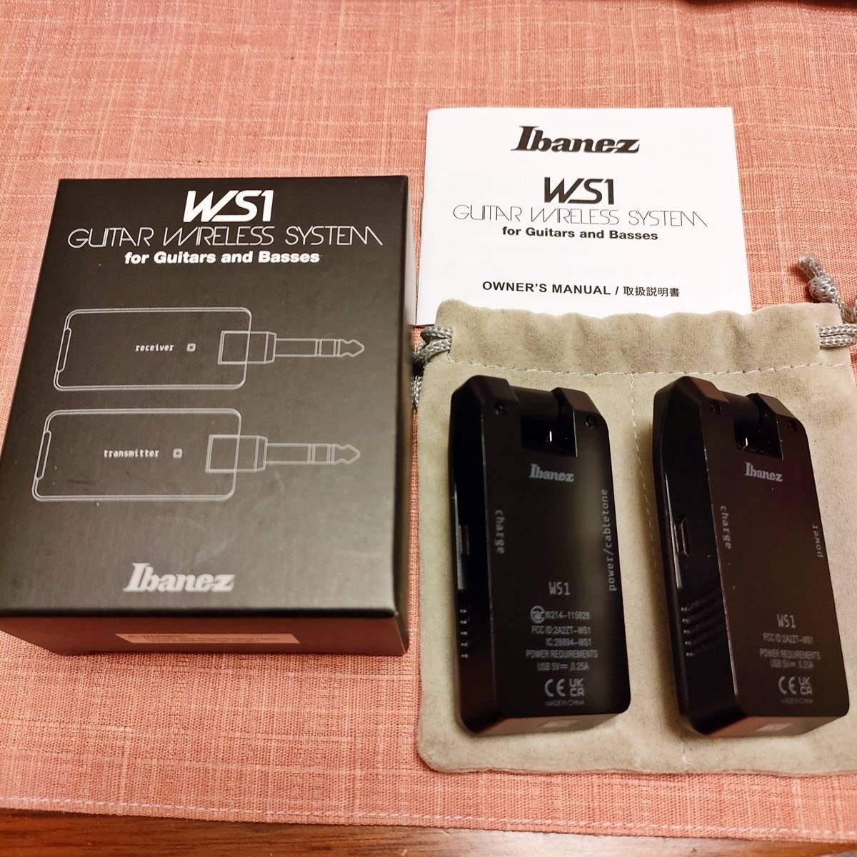 Ibanez WS1 ワイヤレス ギター ベース