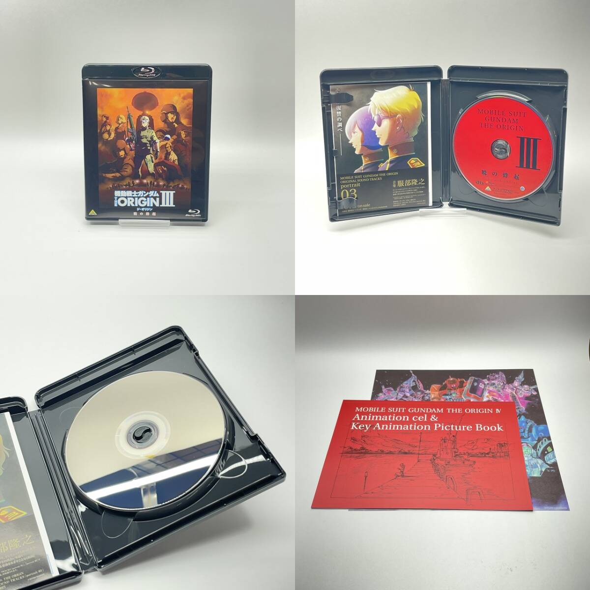 kk020 Mobile Suit Gundam THE ORIGIN Blu-ray 1~6 volume set extra attaching Blue-ray Origin collectors edition * used 