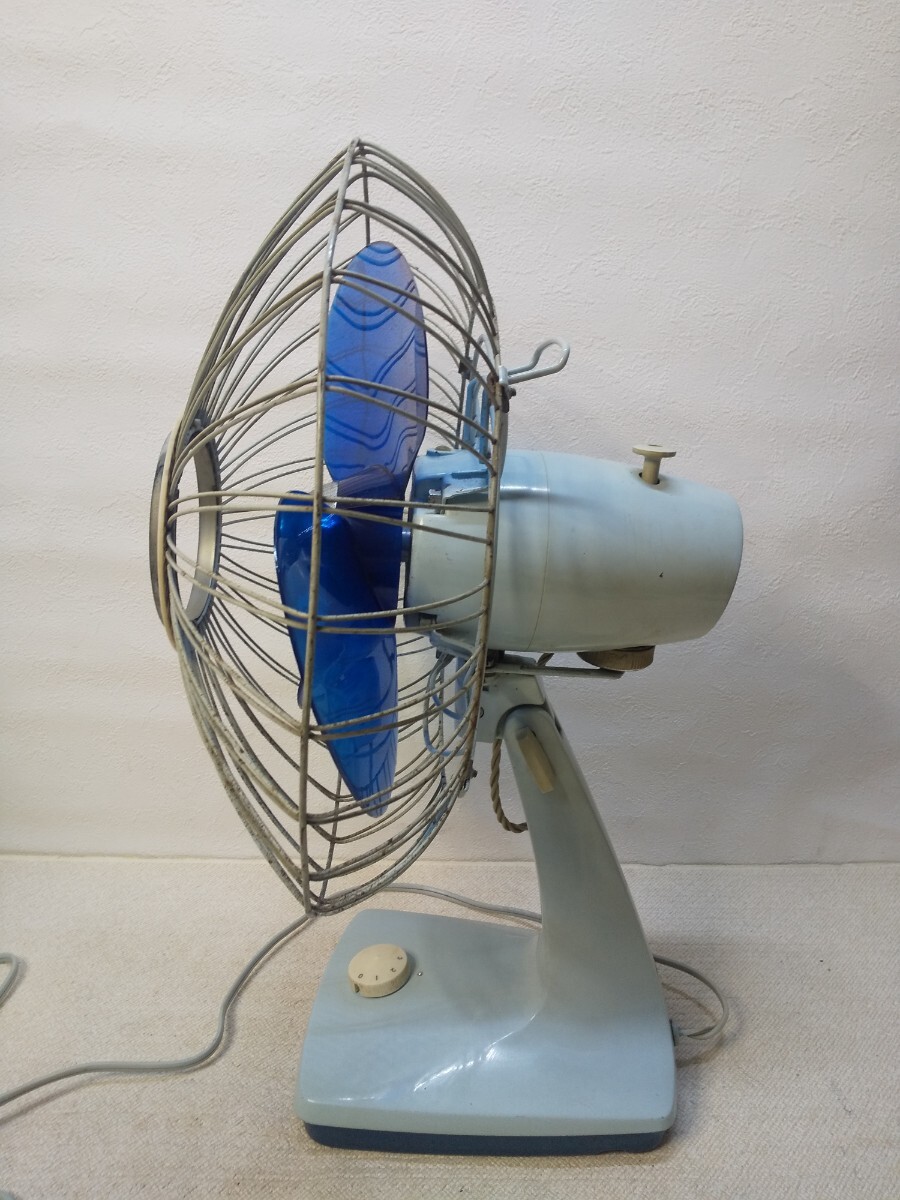 昭和レトロ GENERAL ゼネラル 扇風機 EF−331 三枚羽 レトロ扇風機 稼働品 中古 現状品の画像2