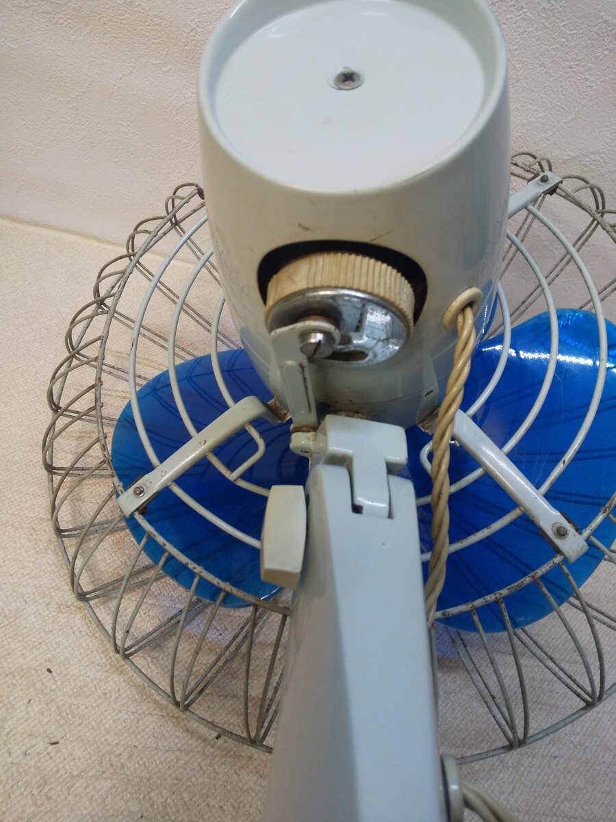 昭和レトロ GENERAL ゼネラル 扇風機 EF−331 三枚羽 レトロ扇風機 稼働品 中古 現状品の画像8