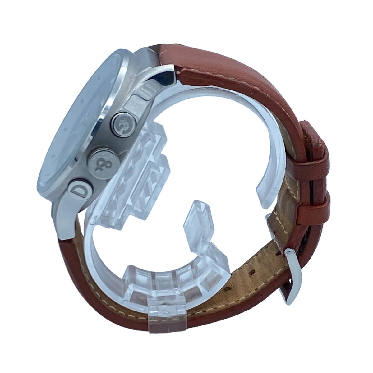 《稼働品》 ドルガバ D&G コグ COGU クロノグラフ 防水 メンズ腕時計 クオーツ 2点セット まとめの画像3
