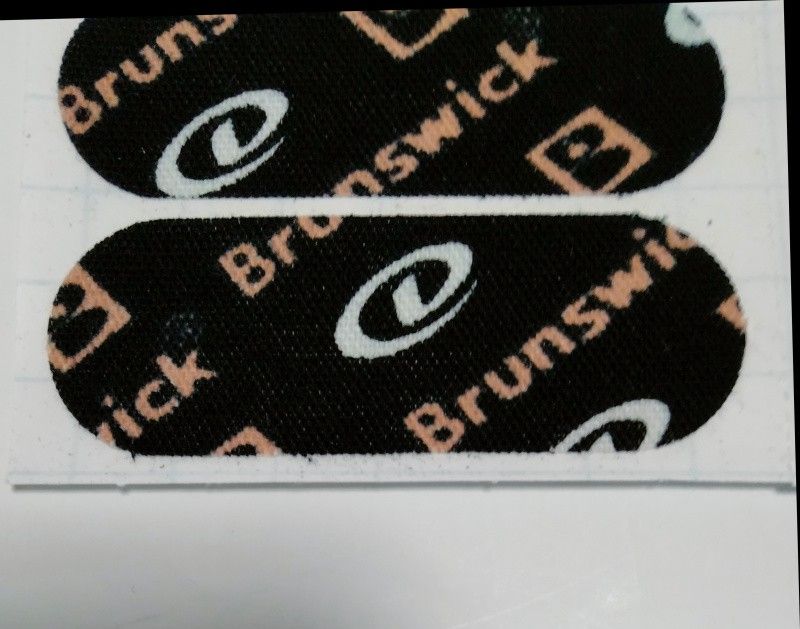 Brunswick プレカットテープ 25mm　サンブリッジ  ブラック20枚①　ボウリング用品