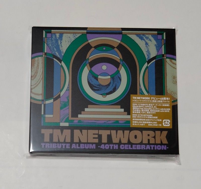 TM NETWORK TRIBUTE ALBUM -40th CELEBRATION　2CDのみ