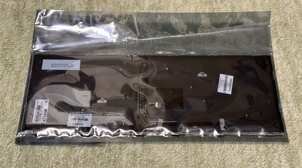 新品 HP EliteBook 840 G5、846 G5、840 G6、745 G5、745 G6 日本語キーボード アキュポイントあり バックライトありの画像3