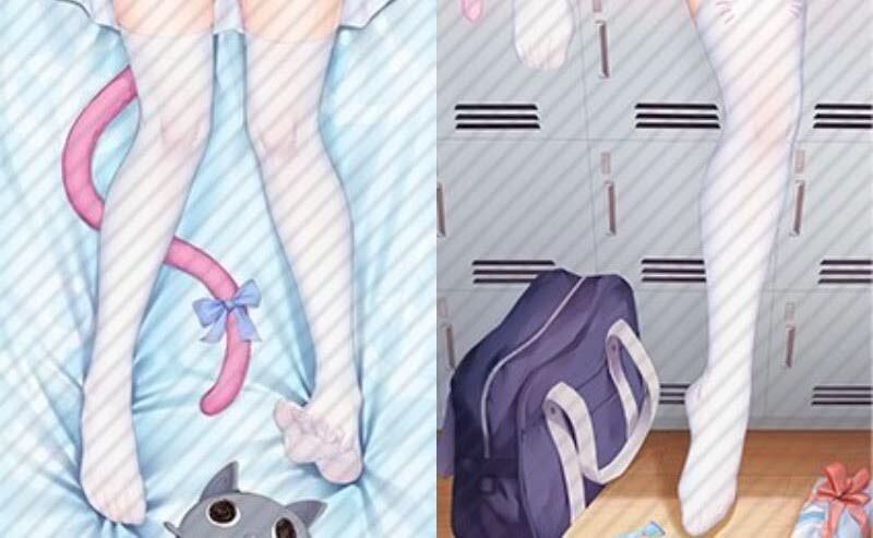  стандартный товар новый товар олень первый снег тент Live Vtuber.... Dakimakura покрытие носки ver разница минут версия (A3+B3)