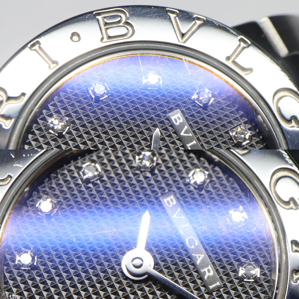 【名古屋】ブルガリ ブルガリブルガリ BB23SS ブラック12PD SS クォーツ レディース腕時計 女_画像10