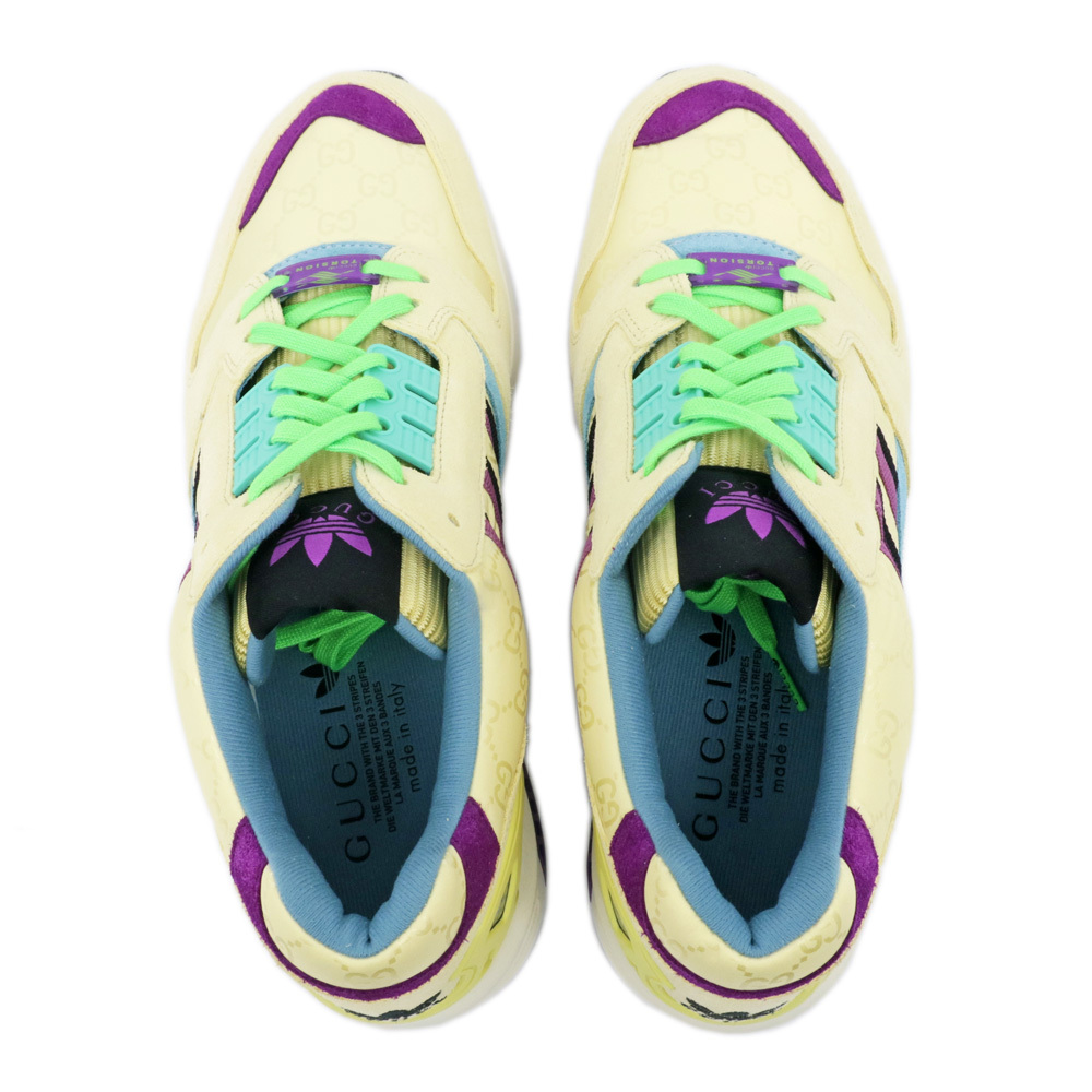 名東】グッチ アディダス コラボ スニーカー トーション ZX8000 721936 サイズ27.5 マルチカラー メンズ 靴 靴 名東】グッチ アディダス コラボ スニーカー トーション ZX8000 721936 サイズ27.5 マルチカラー メンズ 靴 靴