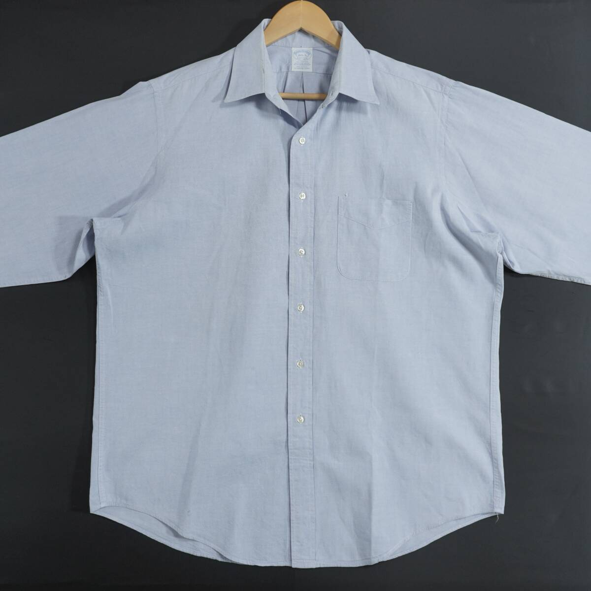 Brooks Brothers Shirts 1980s 16 1/2-5 SH2215 Vintage ブルックスブラザーズ シャツ オックスフォード 1980年代 ヴィンテージ_画像3