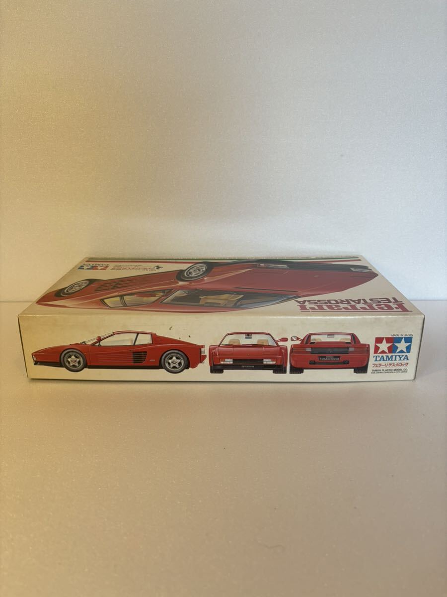 【未組立】　タミヤ　フェラーリ　テスタロッサ　1/24　スポーツカーシリーズ　プラモデル　Ferrari　TESTAROSSA　TAMIYA _画像4