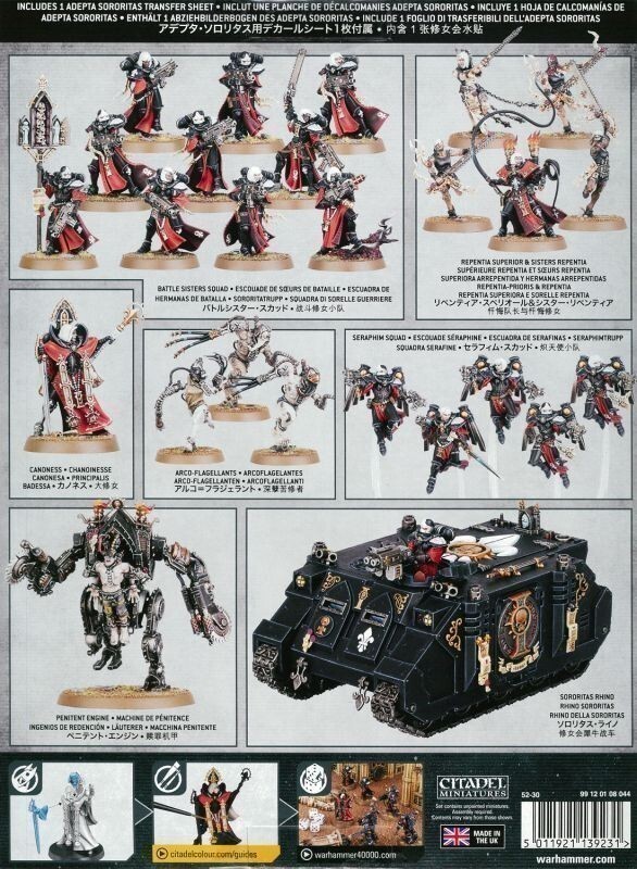 【コンバットパトロール】アデプタ・ソロリタス COMBAT PATROL: ADEPTA SORORITAS[52-30][WARHAMMER40,000]ウォーハンマー