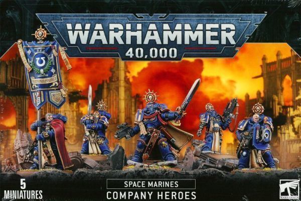 【スペースマリーン】戦団の英雄たち COMPANY HEROES[48-08][WARHAMMER40,000]ウォーハンマー_画像1