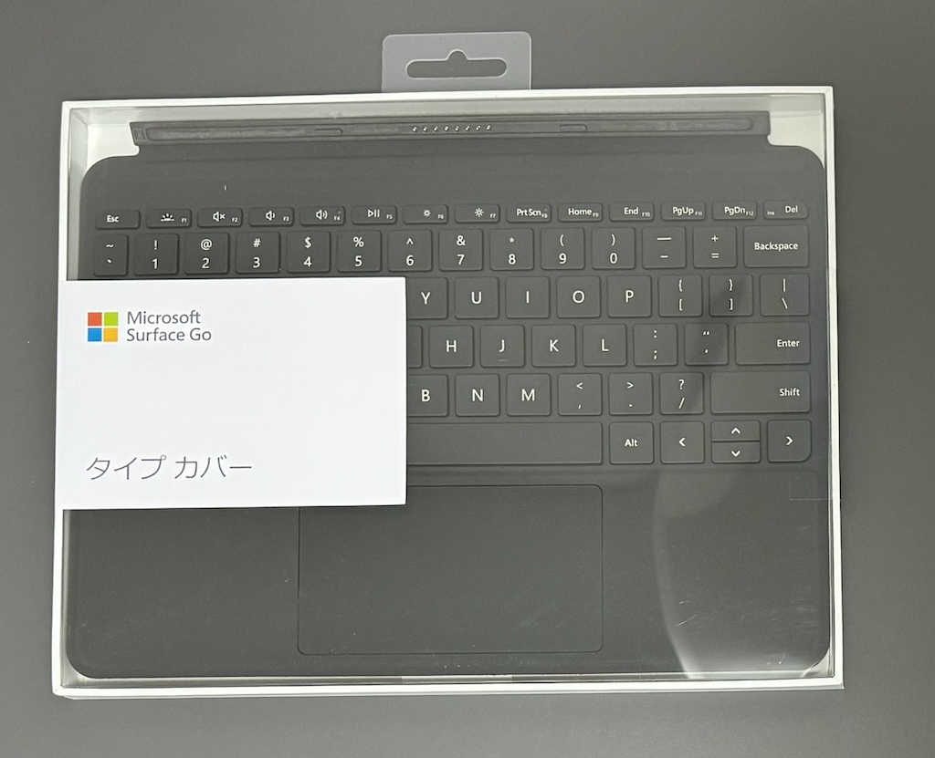 Surface Go 3 8VA-00030 ブラック office無し 純正タイプカバー付きの画像6