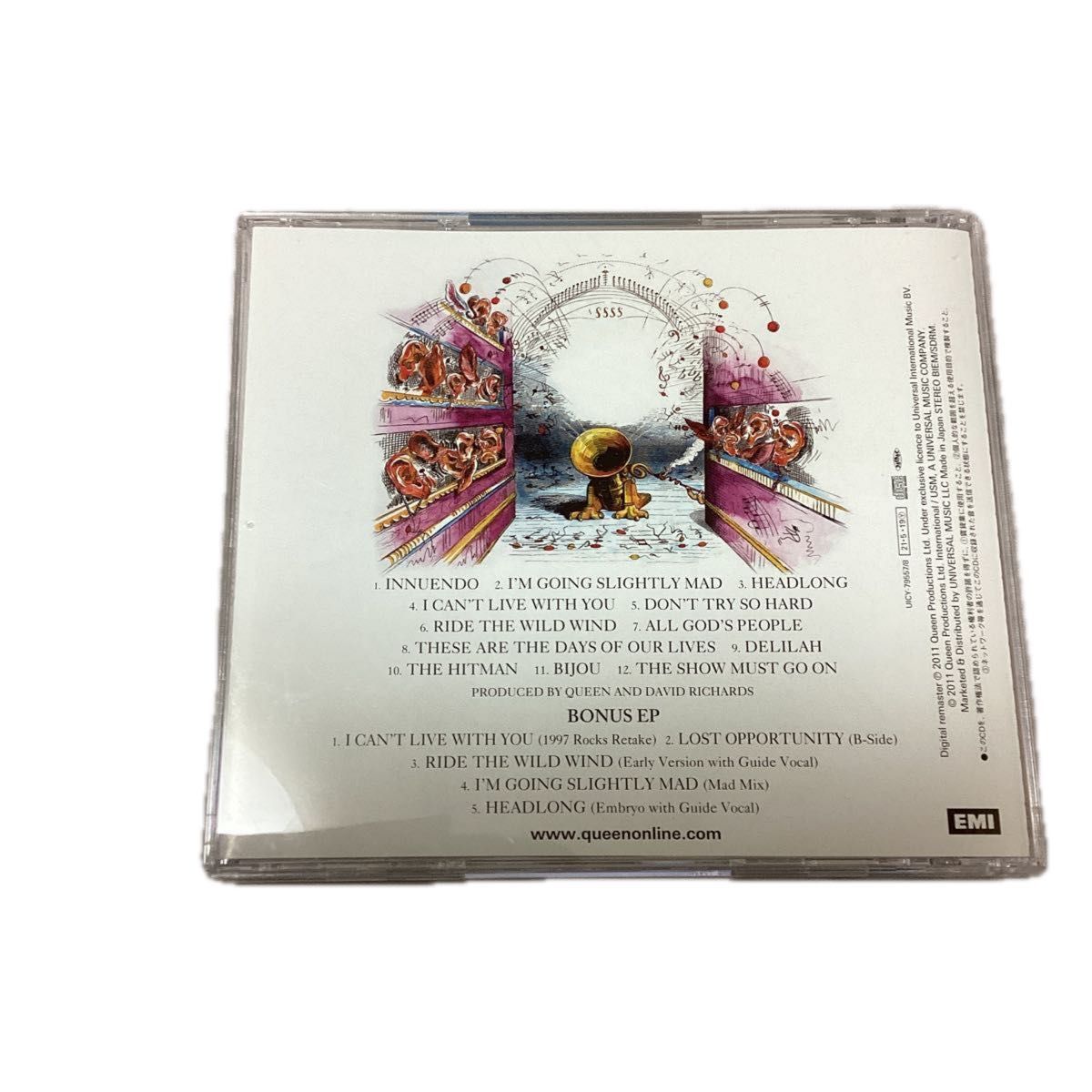 【国内盤帯付きSHM-CD2枚組】 イニュエンドウ CD クイーン queen