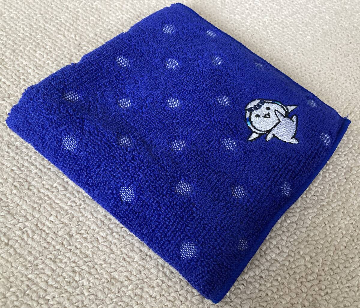 ANAそらっちグッズ 刺繍入りハンドタオル 青_画像3