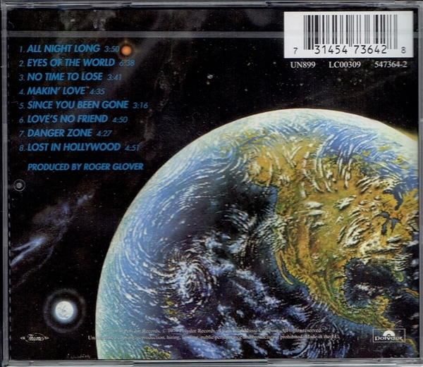 《DOWN TO EARTH》(1979)【1CD】∥RAINBOW∥≡_画像2