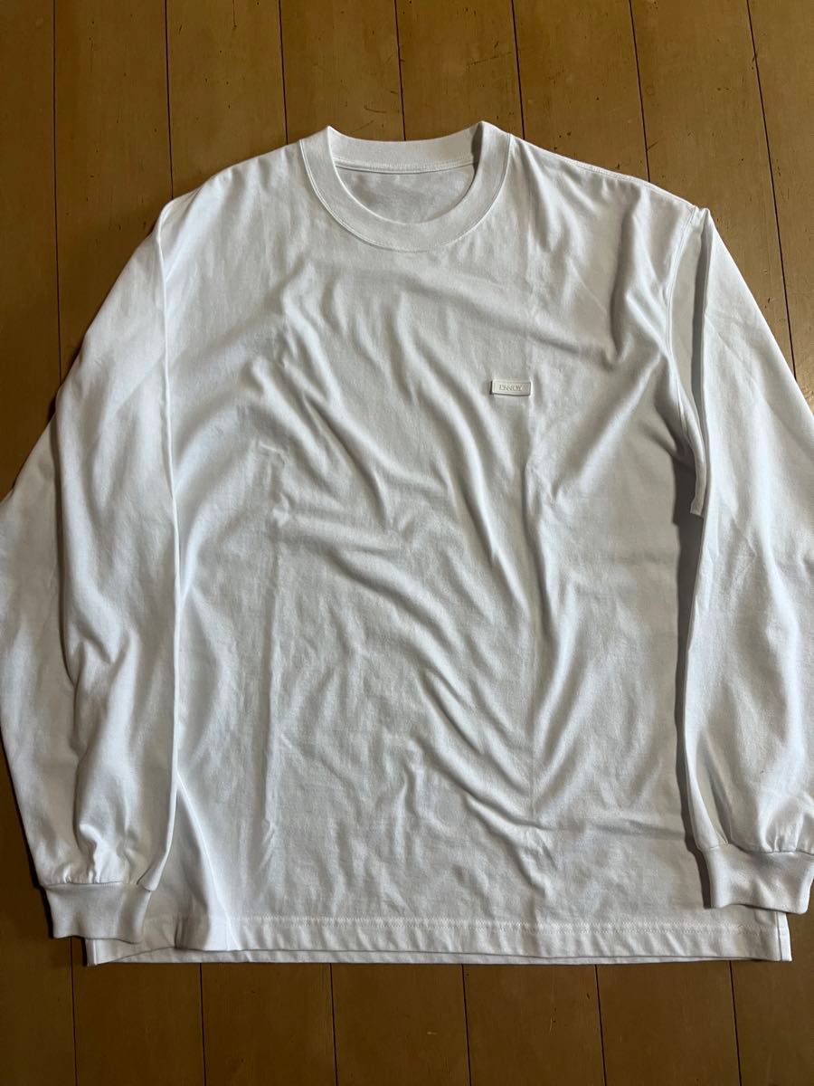 ennoy 2Pack L/S T-Shirts white 胸ロゴ
