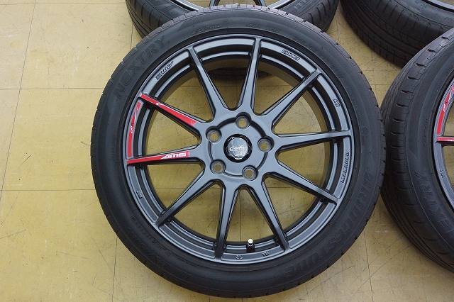 【中古】215/45R17 215/45-17【新品】ENKEI サーキュラー C10R 17インチ 5H114.3 7J+42 カスタム ノア ヴォクシー ステップワゴン セレナ_画像2