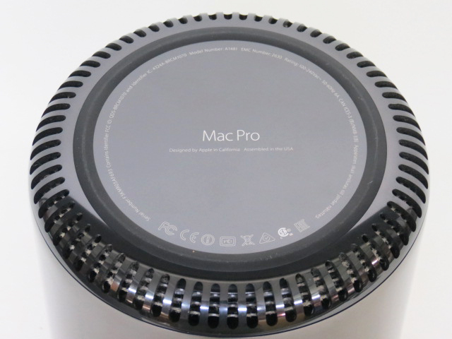 ■ Mac Pro（Late 2013） MD878J/A【3.5GHz 6コア Intel Xeon E5/16GB/SSD 1TB/FirePro D500 x 2■ _画像4