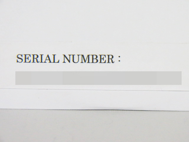 *Adobe Acrobat 7.0 Professional Japanese Windows version serial number attaching *