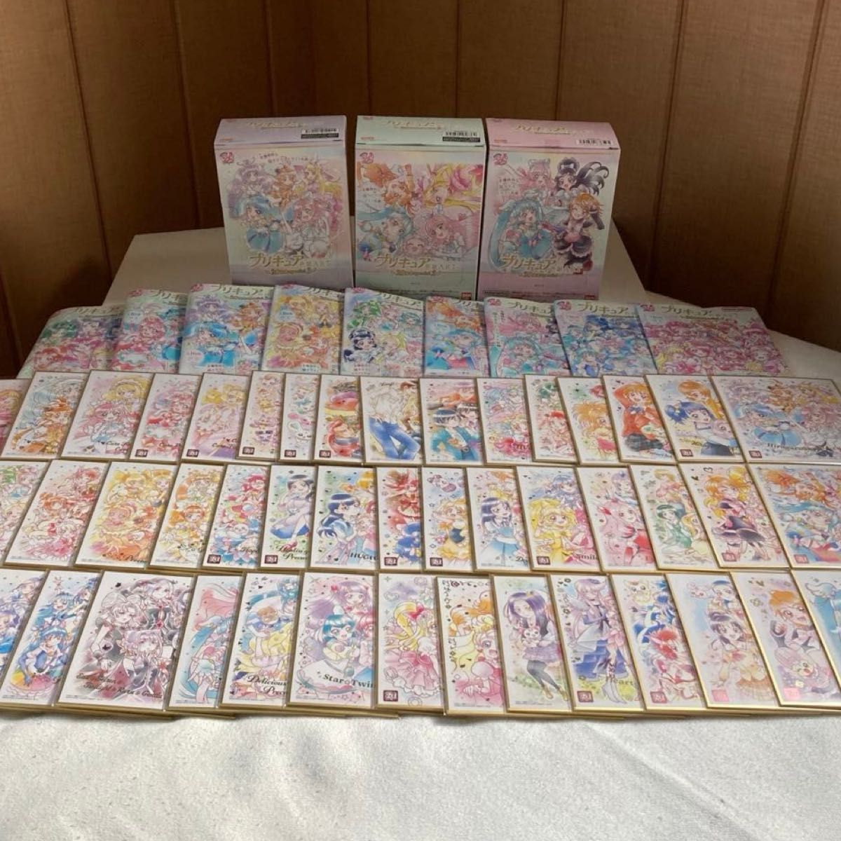 プリキュア色紙ART 20周年 special 1 2 3 コンプリート 全48枚 プリキュア色紙ART 20周年 special 1 2 3 コンプリート 全48枚