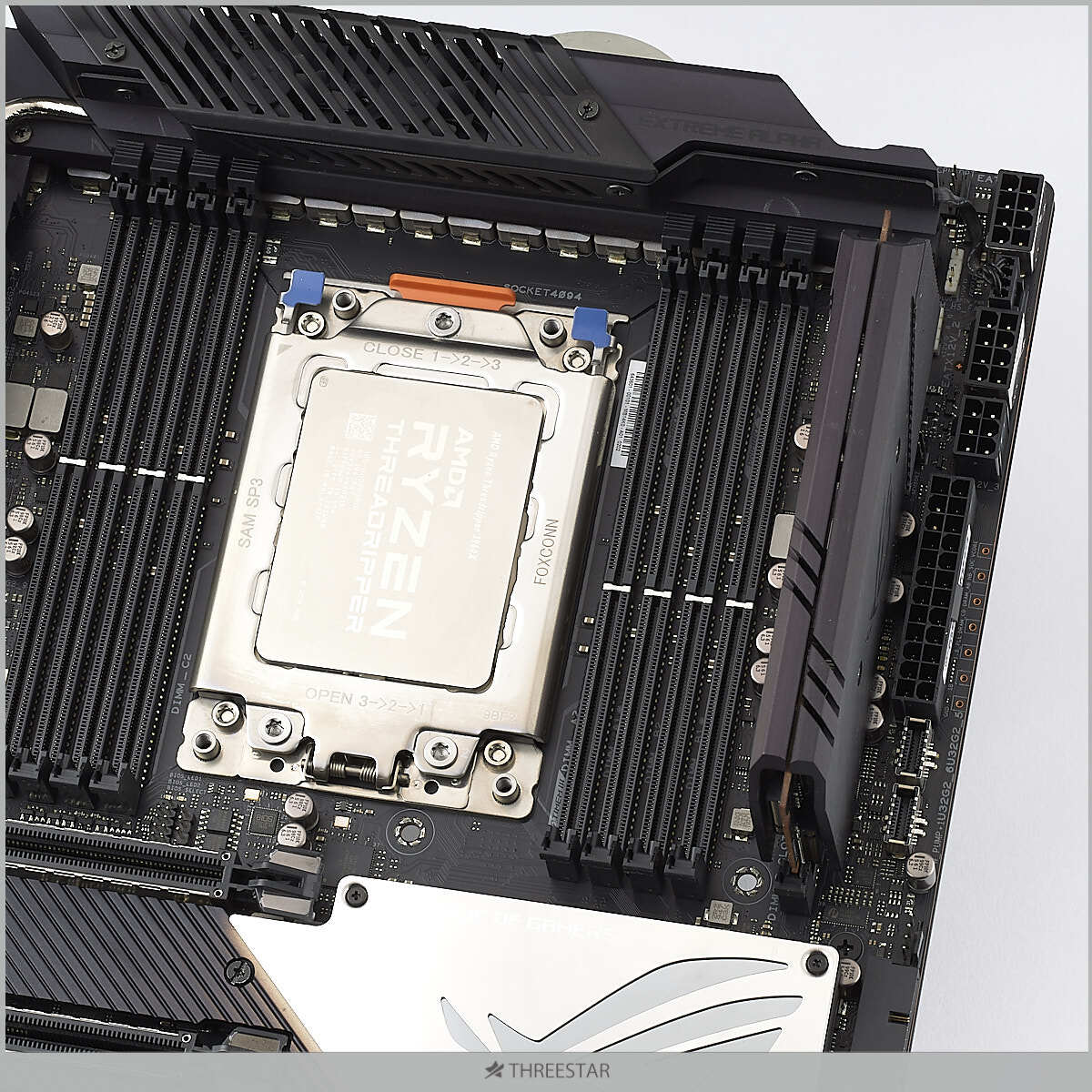 AMD Ryzen Threadripper 3960X sTRX4 24C48T TRX40/ASUS ROG ZENITH II EXTREMEセット_画像3