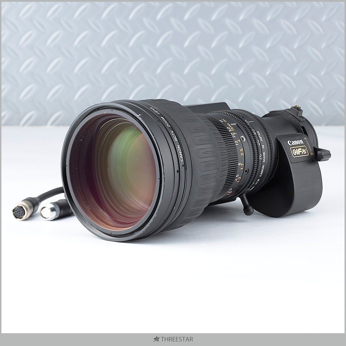 1 jpy ~ CANON J22e×7.6B4 ITS-ME PX12 22× BCTV ZOOM LENS present condition sale ..[7]