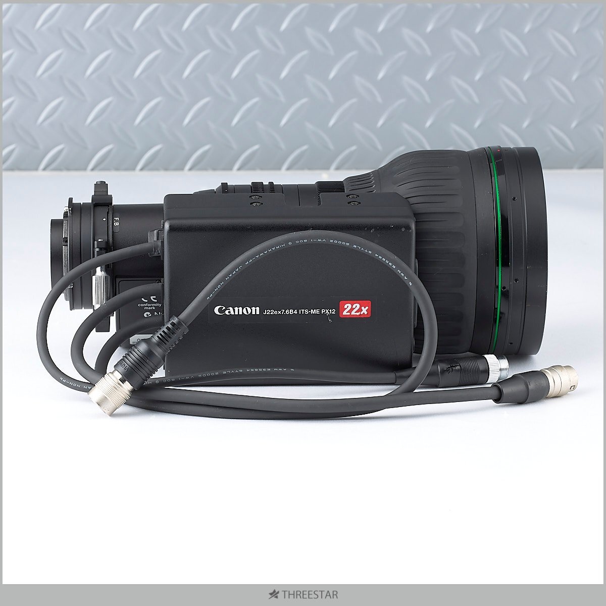 1 jpy ~ CANON J22e×7.6B4 ITS-ME PX12 22× BCTV ZOOM LENS present condition sale ..[7]