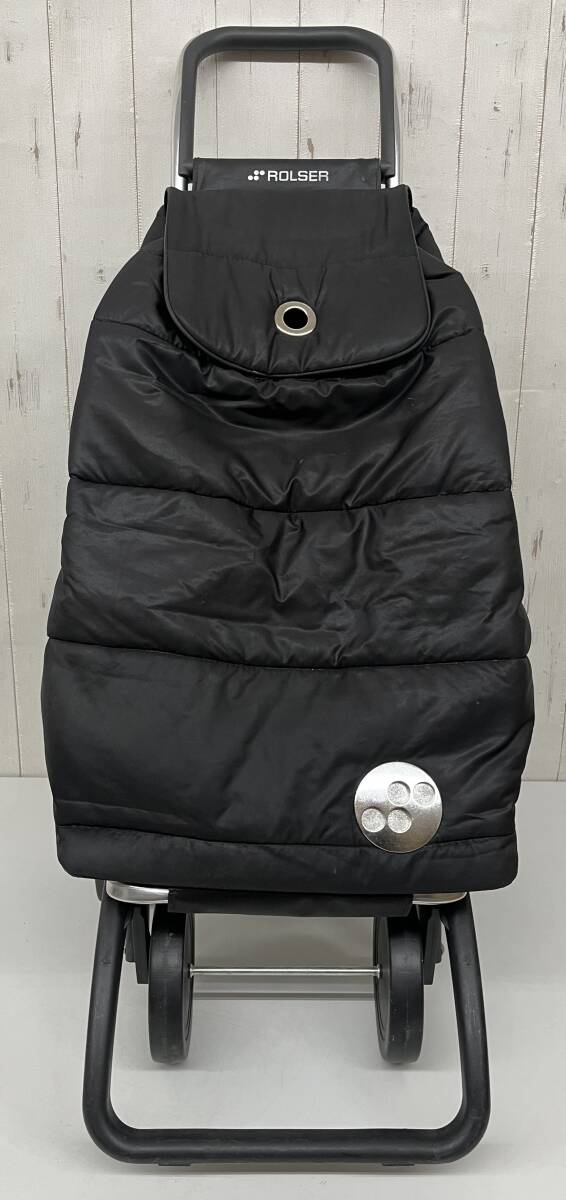 ROLSER ロルサー ＊ショッピング カート ＊キャリーバッグ 大容量 ＊4輪 2輪 切替 ＊折りたたみ式 コンパクト スペイン製 買い物 レジャー
