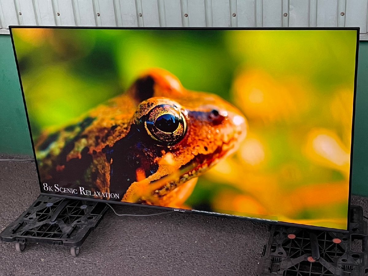 DMM.make 4K DISPLAY 65型 DKS-4K65DG4 美品 1166の画像2