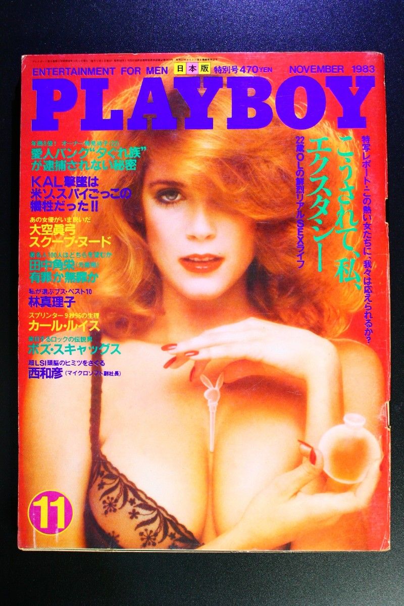 プレイボーイ 日本版第101号  PLAYBOY 1983年11月号 