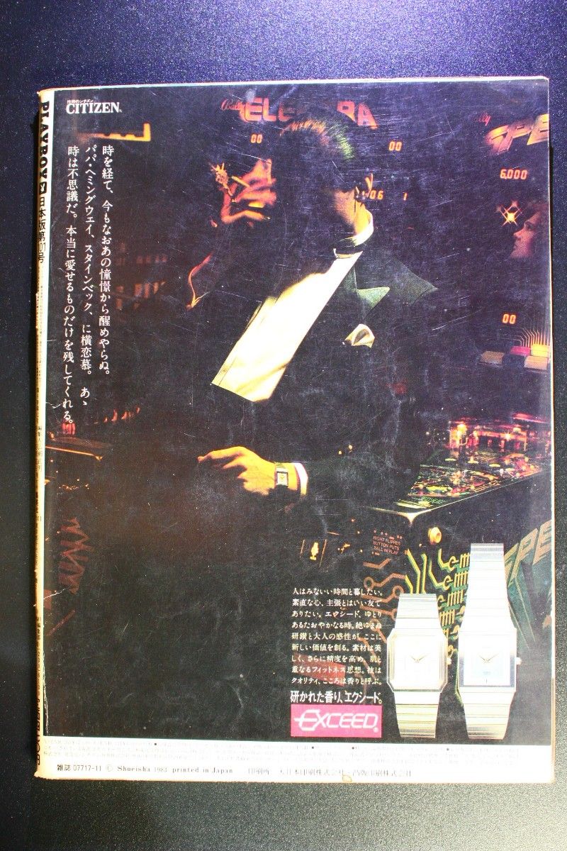 プレイボーイ 日本版第101号  PLAYBOY 1983年11月号 