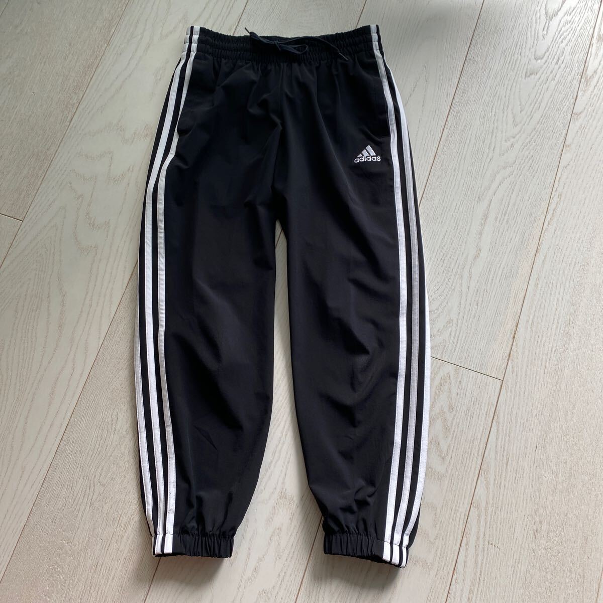 アディダス adidas ナイロンパンツ パンツ ジャージ 黒 スポーツ トレーニングウェア サイズS〜L 3点まとめ売り レディース ladiesの画像4