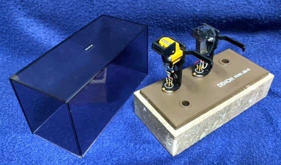 【美品】SAEC サエク　ヘッドシェル　＆シュアー、オルトフォンカートリッジ　DENONケース付き_画像1