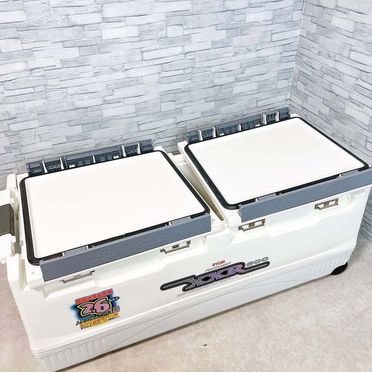 RYOBI PROTARGET XXR500クーラーボックス 50L 真空パネル RYOBI PROTARGET XXR500クーラーボックス 50L 真空パネル