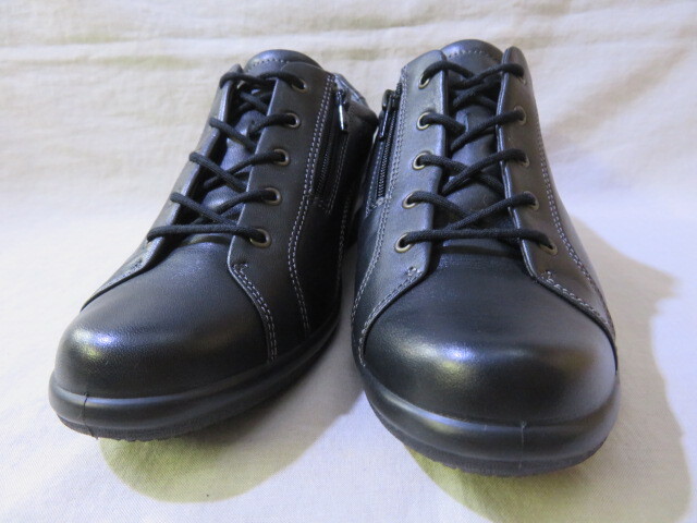 * unused BK 23.5cm 3E Achilles sorubo lady's shoes leather walking shoes Achilles SORBO woman original leather *